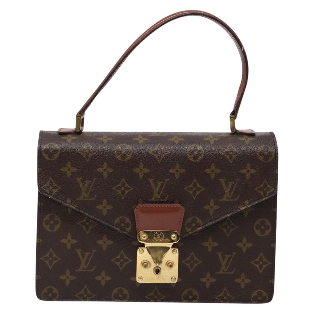 LOUIS VUITTON Monogram Concorde Hand Bag M51190 LV Auth 133935