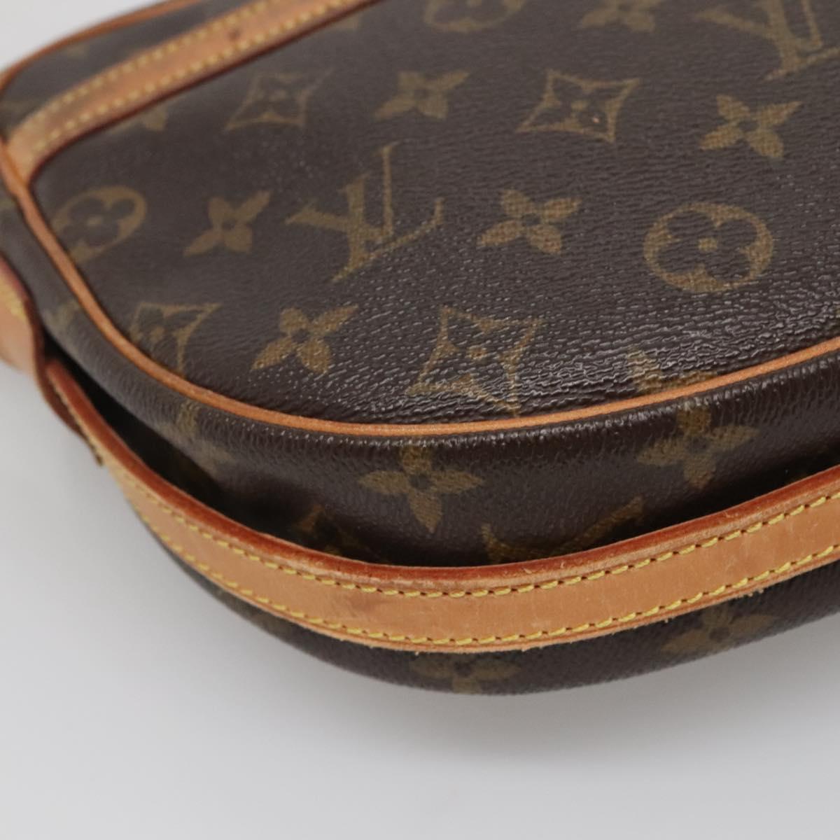 LOUIS VUITTON Monogram Jeune Fille MM Shoulder Bag M51226 LV Auth 133996