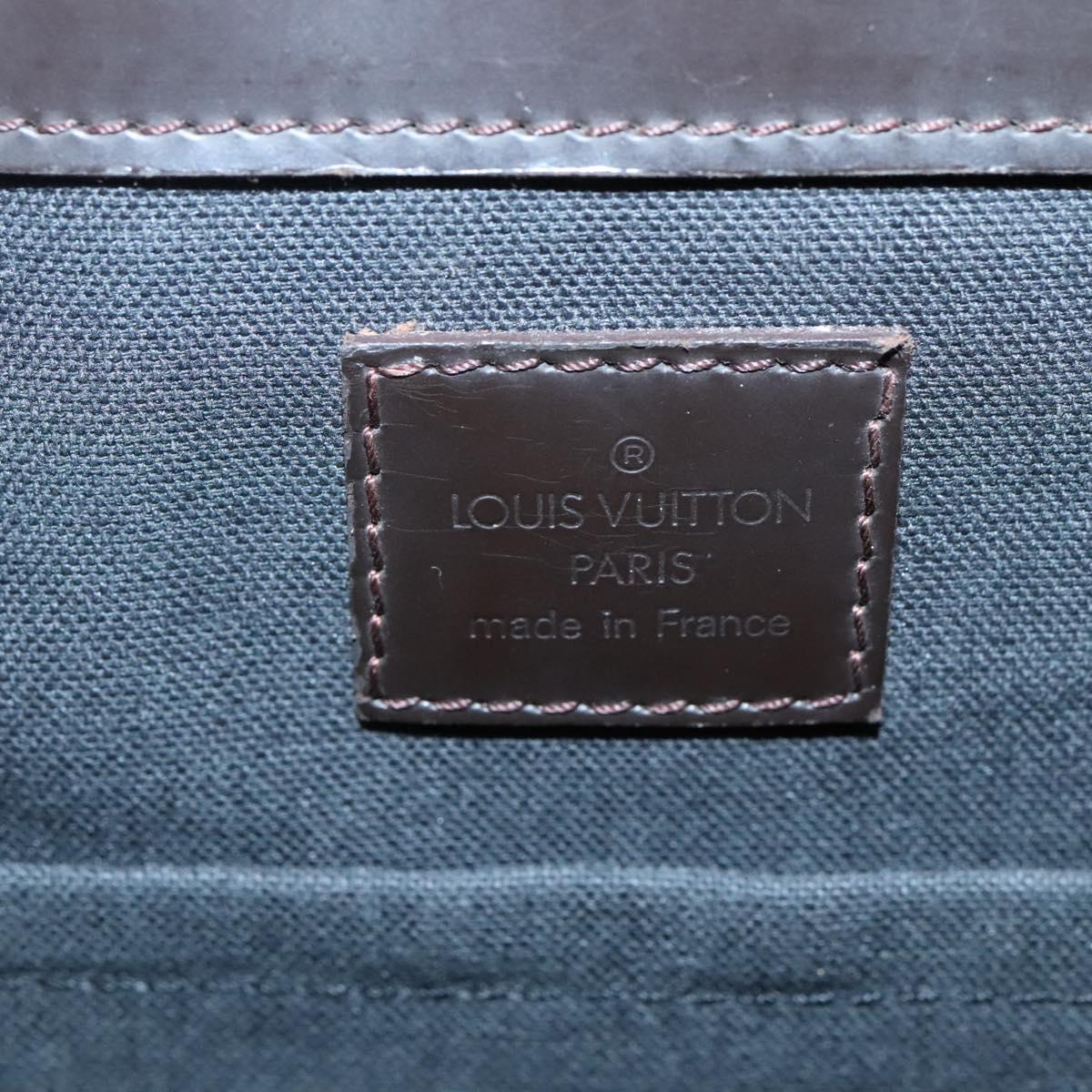 LOUIS VUITTON Monogram Grasse Fonzie Shoulder Bag Brown M46570 LV Auth 134011