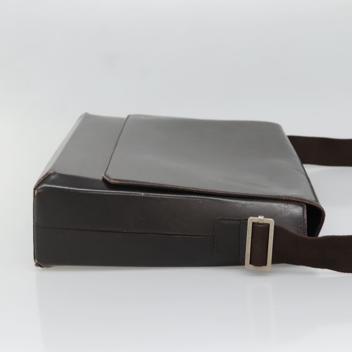 LOUIS VUITTON Monogram Grasse Fonzie Shoulder Bag Brown M46570 LV Auth 134011