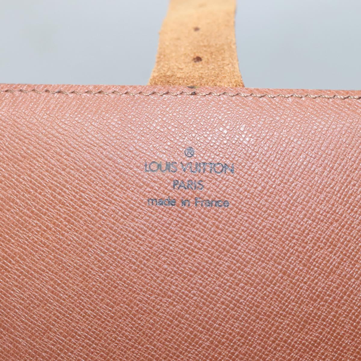 LOUIS VUITTON Monogram Cartouchiere MM Shoulder Bag M51253 LV Auth 134043
