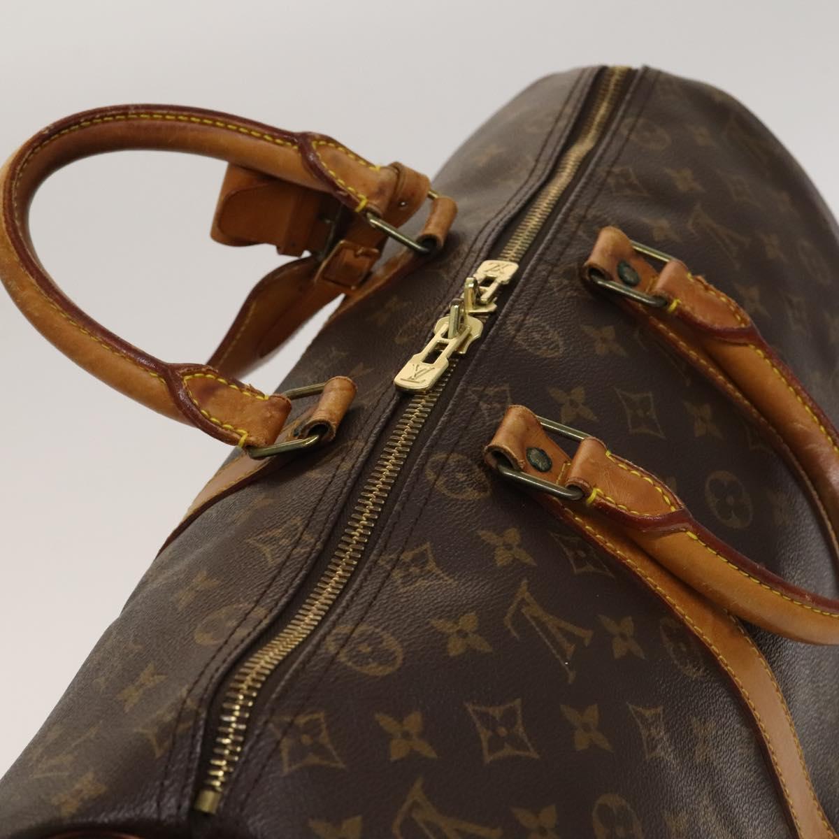LOUIS VUITTON Monogram Keepall 45 Boston Bag M41428 LV Auth 134044