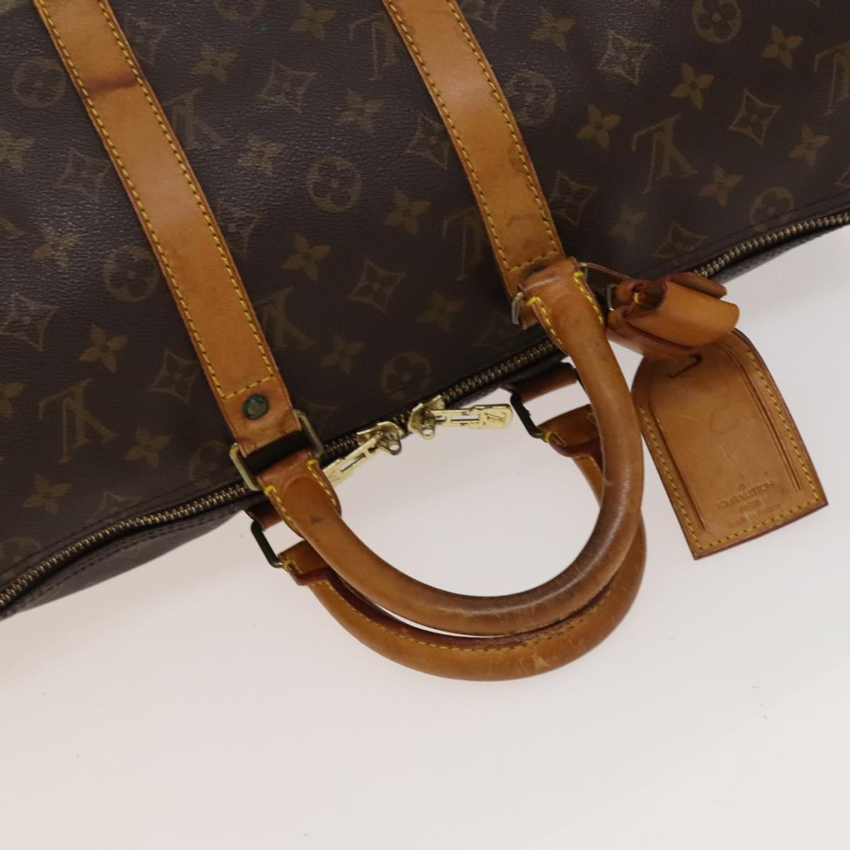 LOUIS VUITTON Monogram Keepall 45 Boston Bag M41428 LV Auth 134044