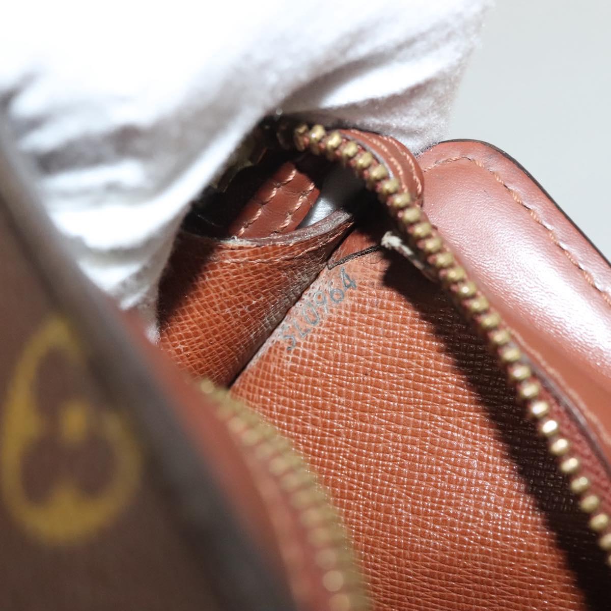 LOUIS VUITTON Monogram Pochette Homme Clutch Bag M51795 LV Auth 134045