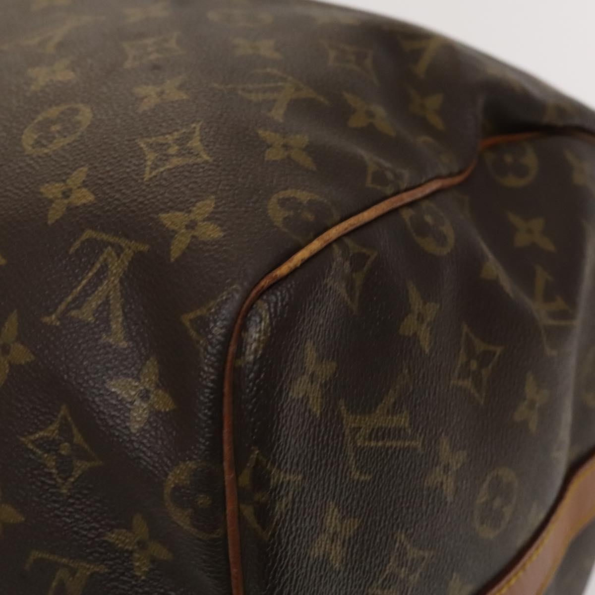 LOUIS VUITTON Monogram Keepall Bandouliere 55 Boston Bag M41414 LV Auth 134119