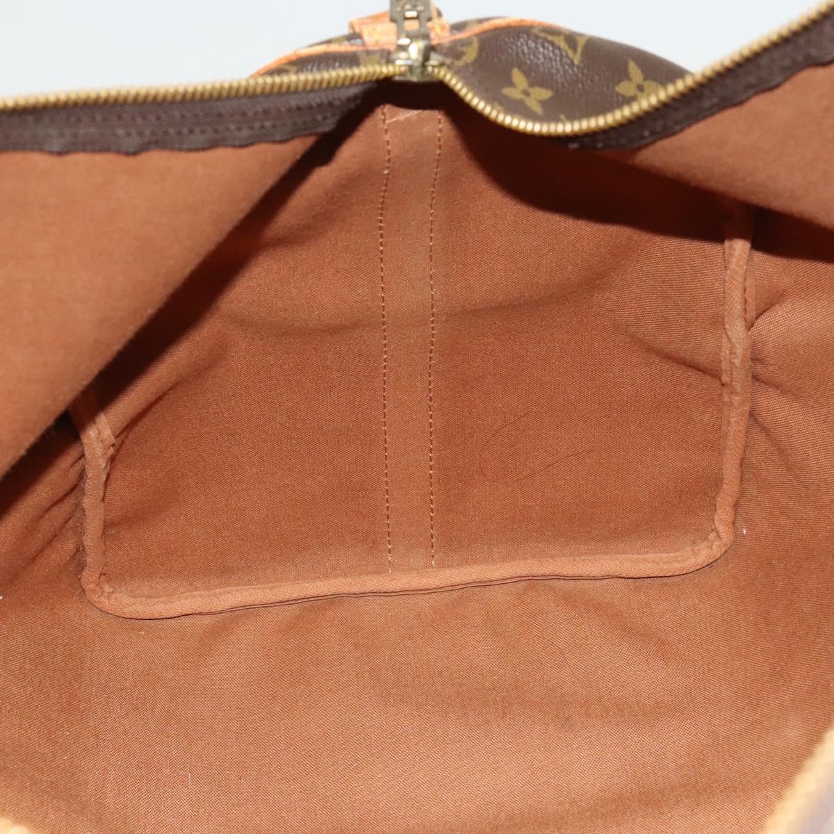 LOUIS VUITTON Monogram Keepall Bandouliere 55 Boston Bag M41414 LV Auth 134119