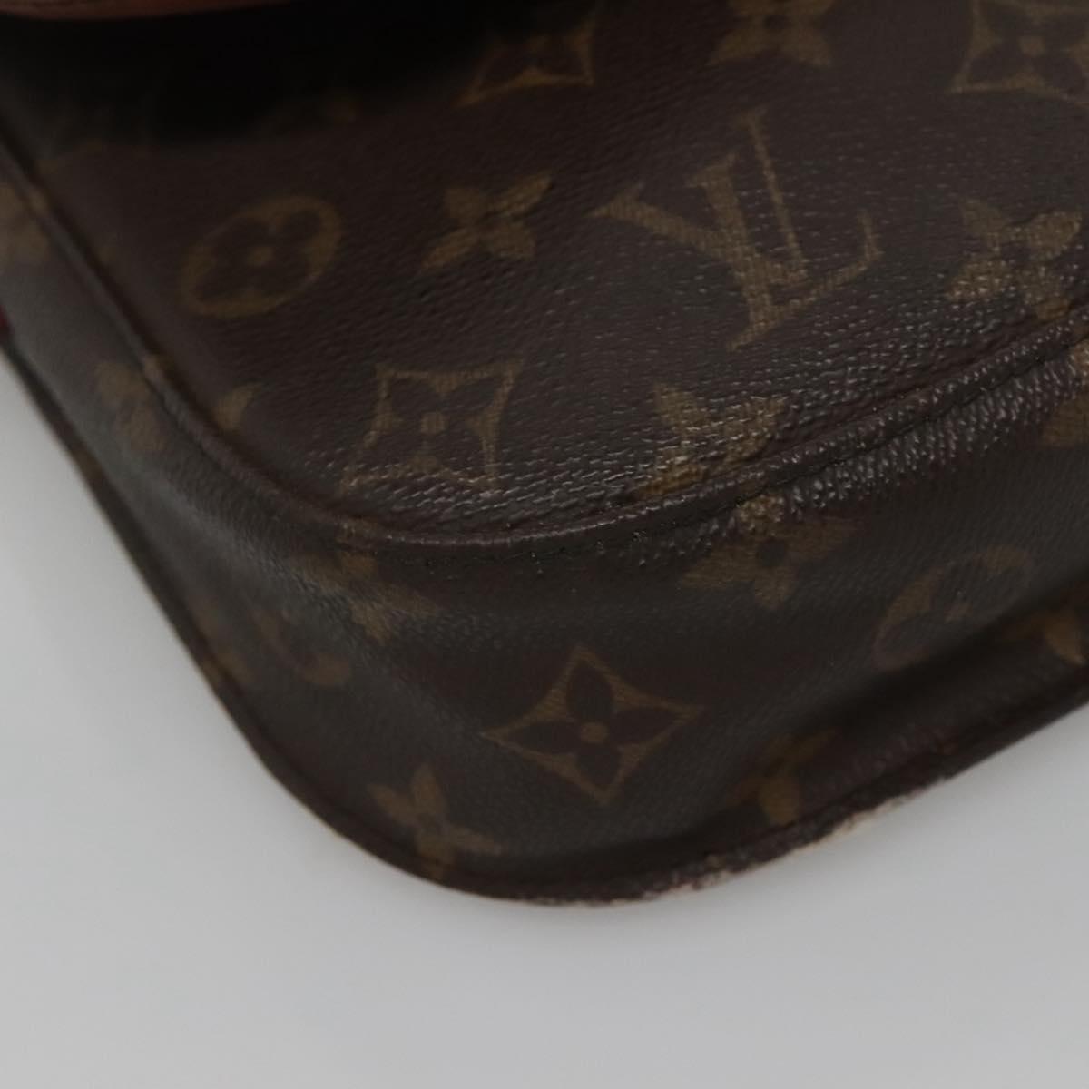 LOUIS VUITTON Monogram Saint Cloud MM Shoulder Bag M51243 LV Auth 134143