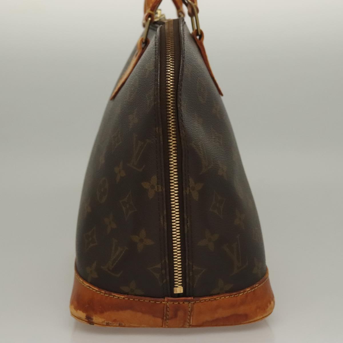 LOUIS VUITTON Monogram Alma Hand Bag M51130 LV Auth 134149