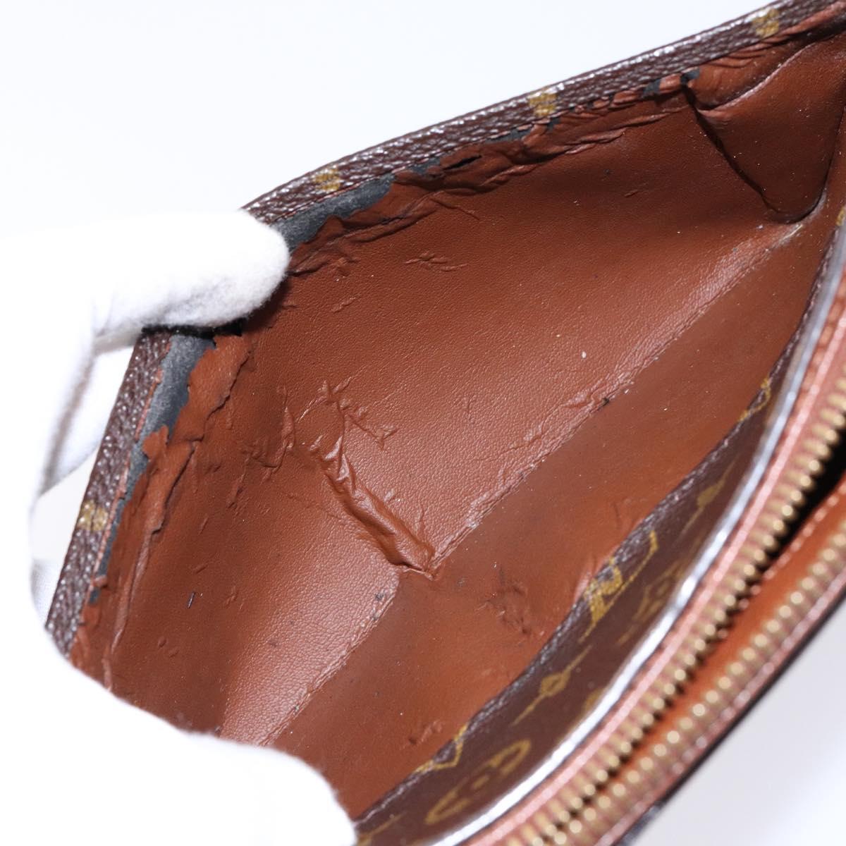 LOUIS VUITTON Monogram Orsay Clutch Bag M51790 LV Auth 134165