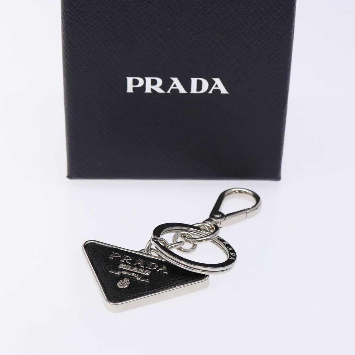 PRADA Key Charm metal Silver Auth 134252V