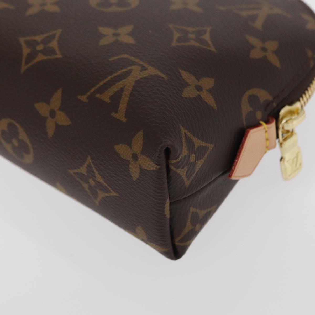 LOUIS VUITTON Monogram Pochette Cosmetic GM Cosmetic Pouch M47353 Auth 134357AM