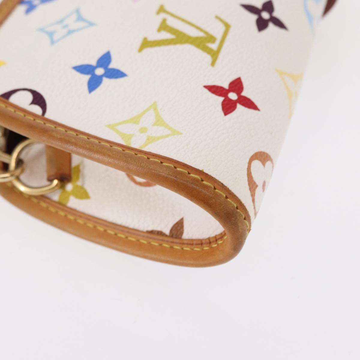 LOUIS VUITTON Monogram Multicolor Shirley Bag White M40049 LV Auth 134364AV