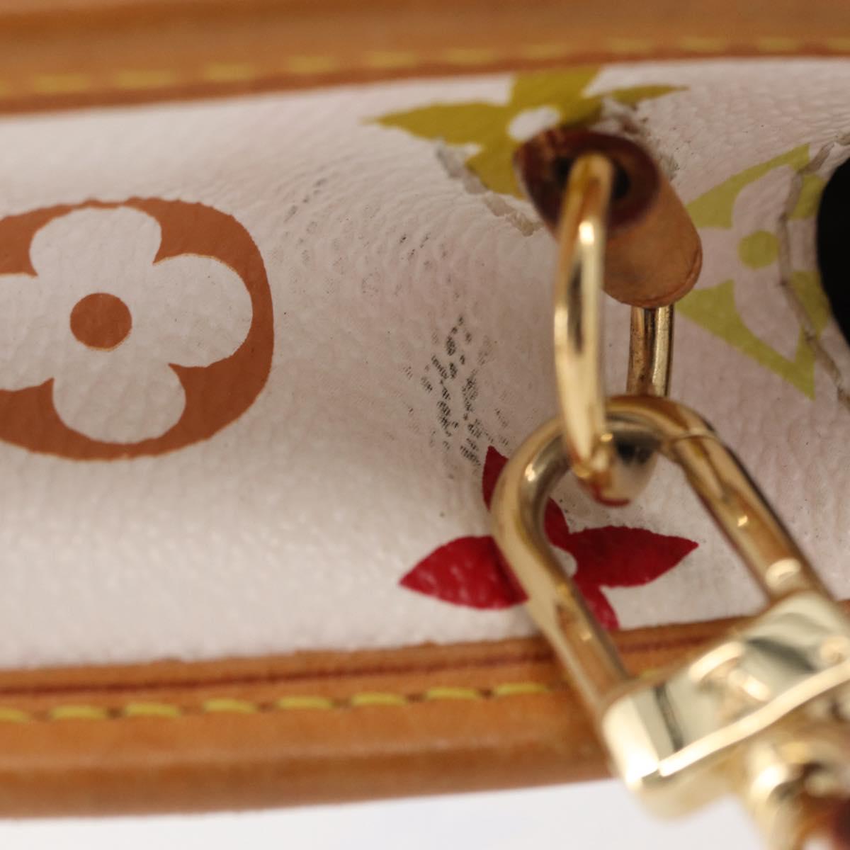 LOUIS VUITTON Monogram Multicolor Shirley Bag White M40049 LV Auth 134364AV