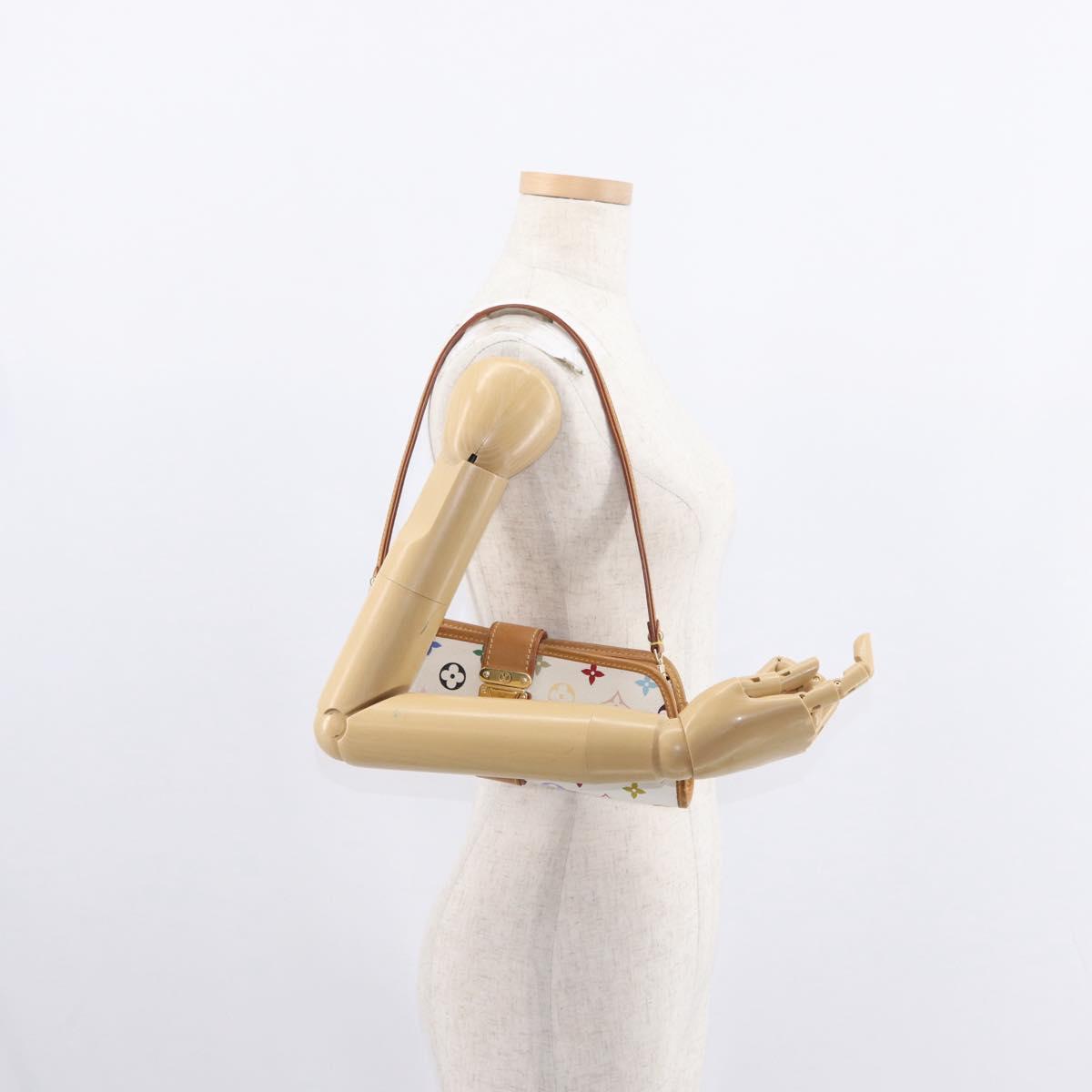 LOUIS VUITTON Monogram Multicolor Shirley Bag White M40049 LV Auth 134364AV