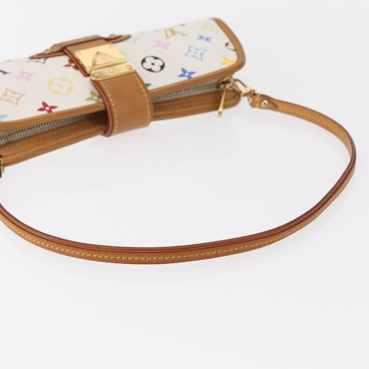 LOUIS VUITTON Monogram Multicolor Shirley Bag White M40049 LV Auth 134364AV
