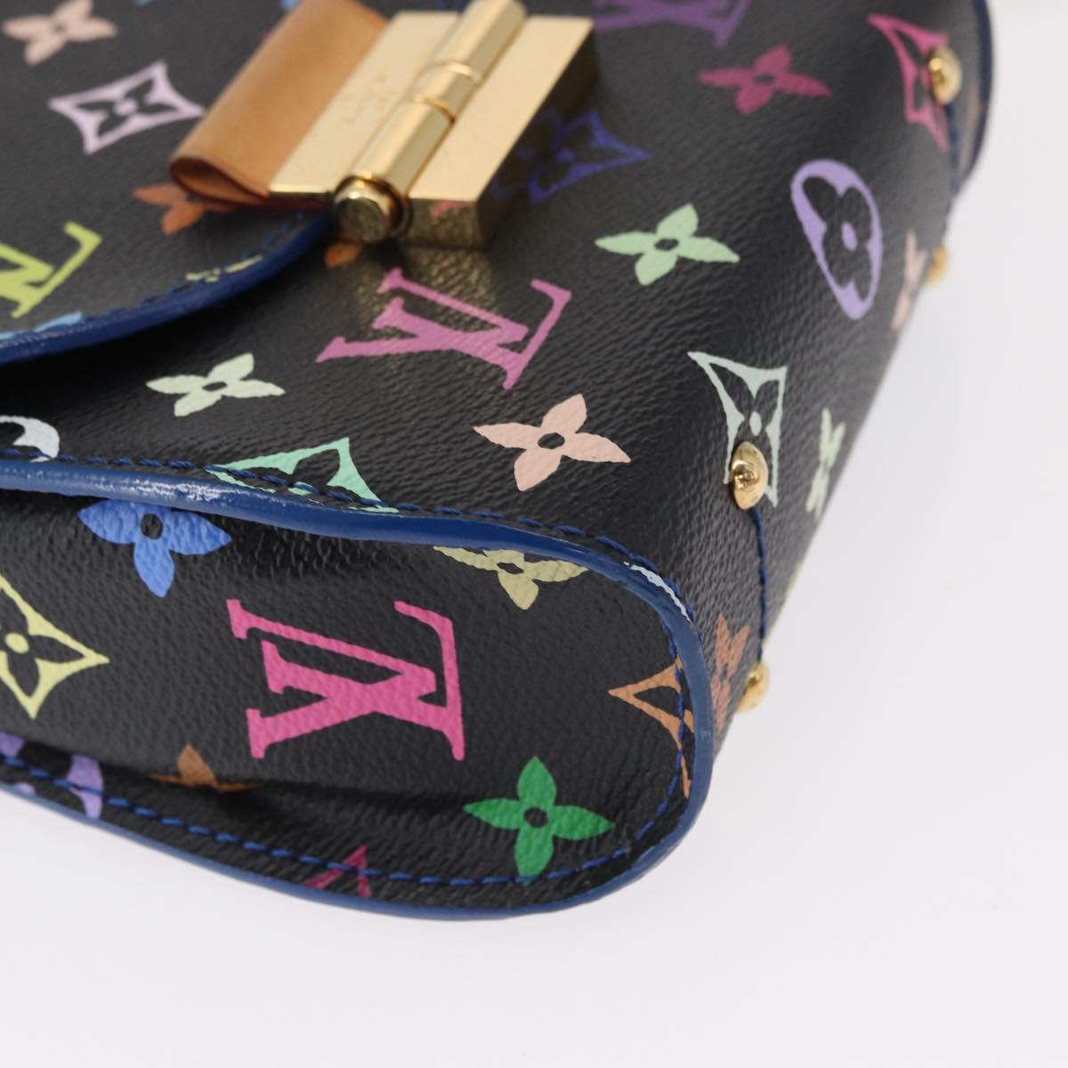 LOUIS VUITTON Multicolor Heart Breaker Shoulder Bag Black M40659 Auth 134366SAV