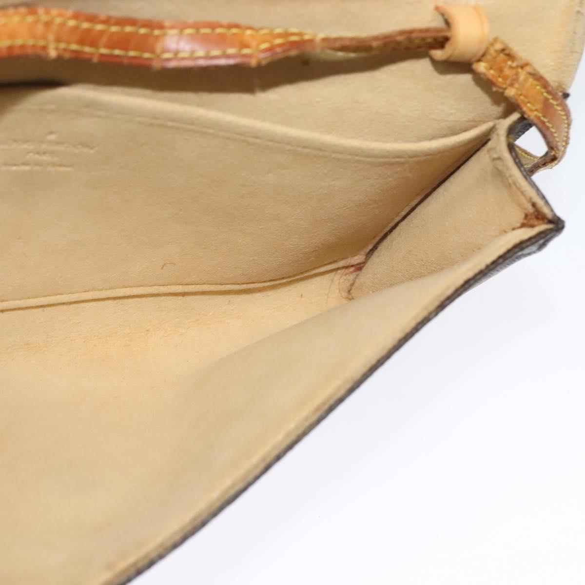 LOUIS VUITTON Monogram Pochette Twin GM Shoulder Bag M51852 LV Auth 134386