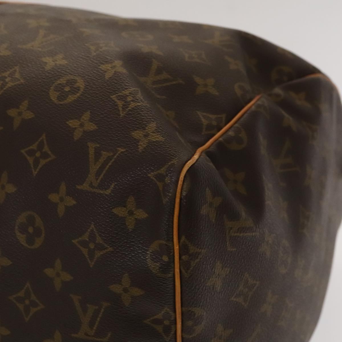LOUIS VUITTON Monogram Keepall 55 Boston Bag M41424 LV Auth 134390A