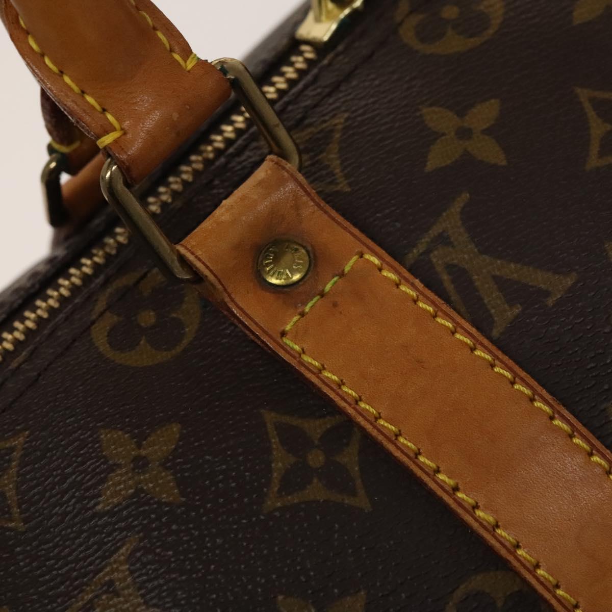 LOUIS VUITTON Monogram Keepall 45 Boston Bag M41428 LV Auth 134391