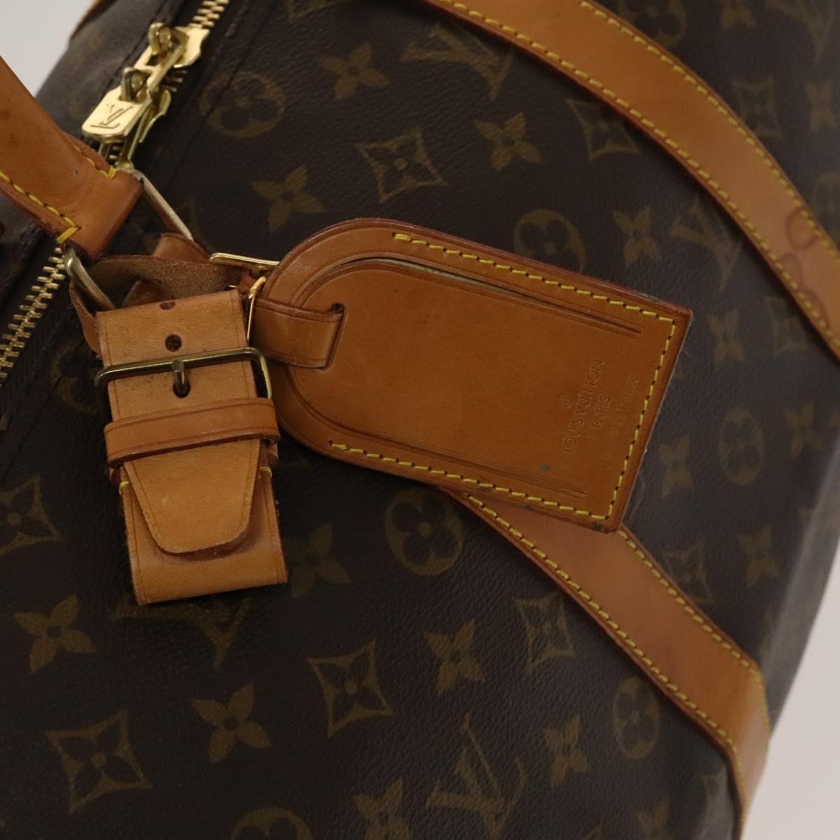 LOUIS VUITTON Monogram Keepall 45 Boston Bag M41428 LV Auth 134391