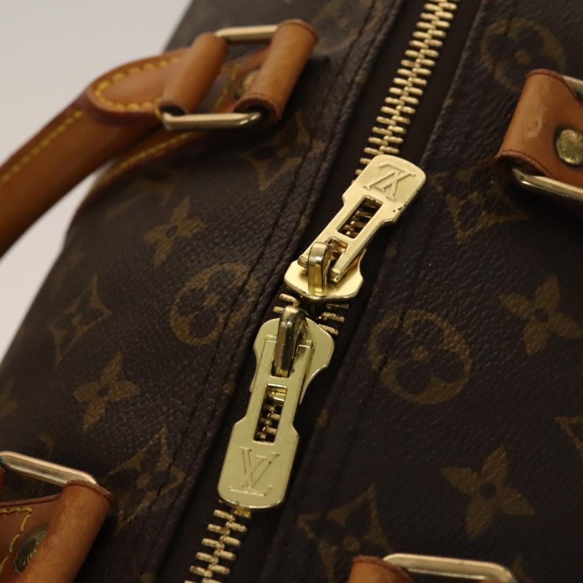 LOUIS VUITTON Monogram Keepall 45 Boston Bag M41428 LV Auth 134391