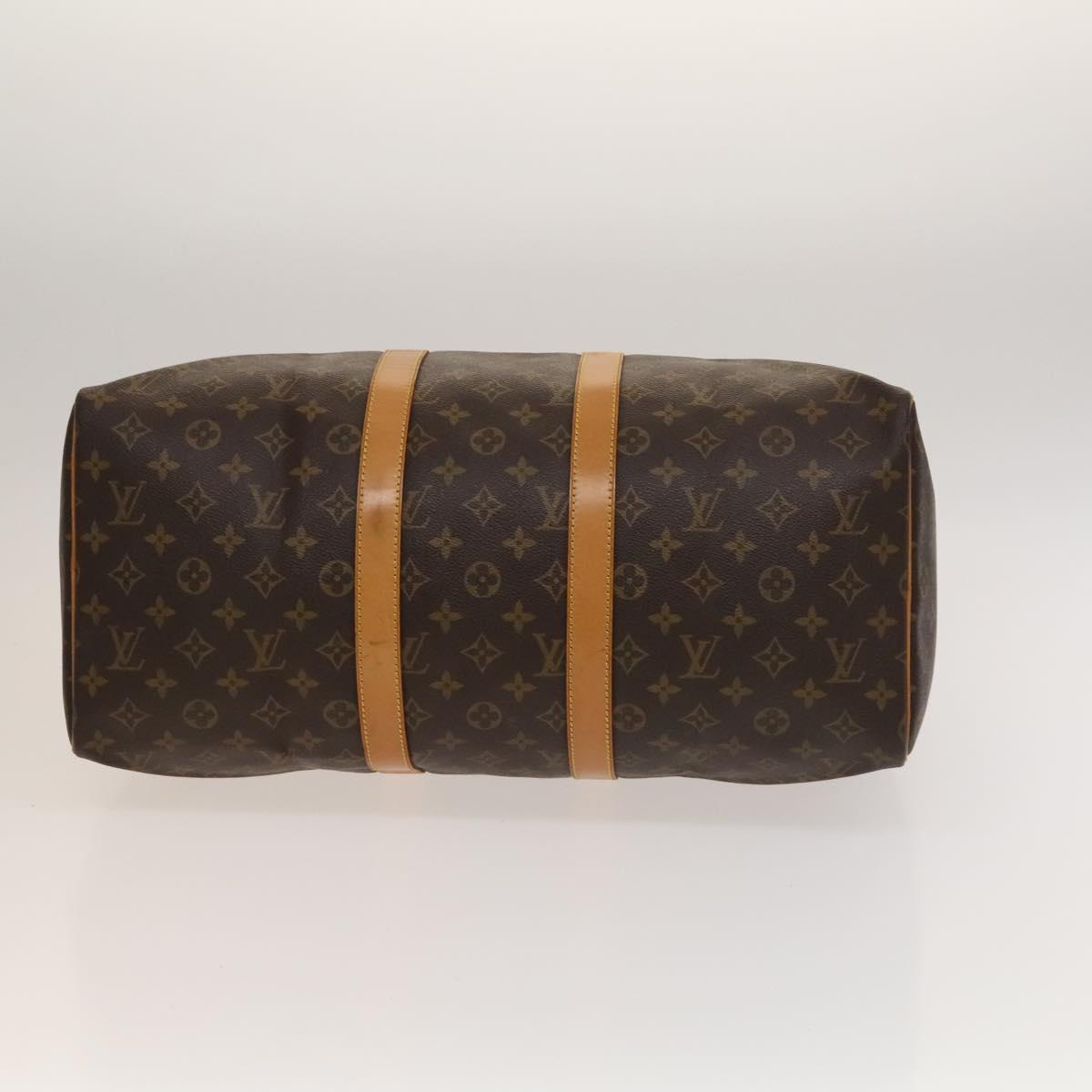 LOUIS VUITTON Monogram Keepall 45 Boston Bag M41428 LV Auth 134391