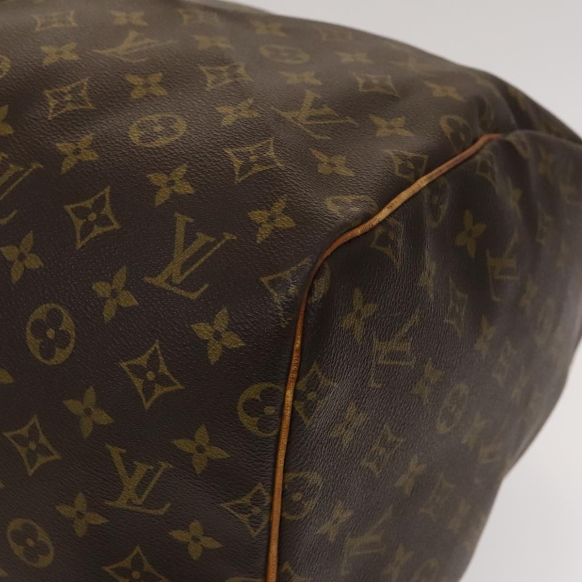 LOUIS VUITTON Monogram Keepall 55 Boston Bag M41424 LV Auth 134396