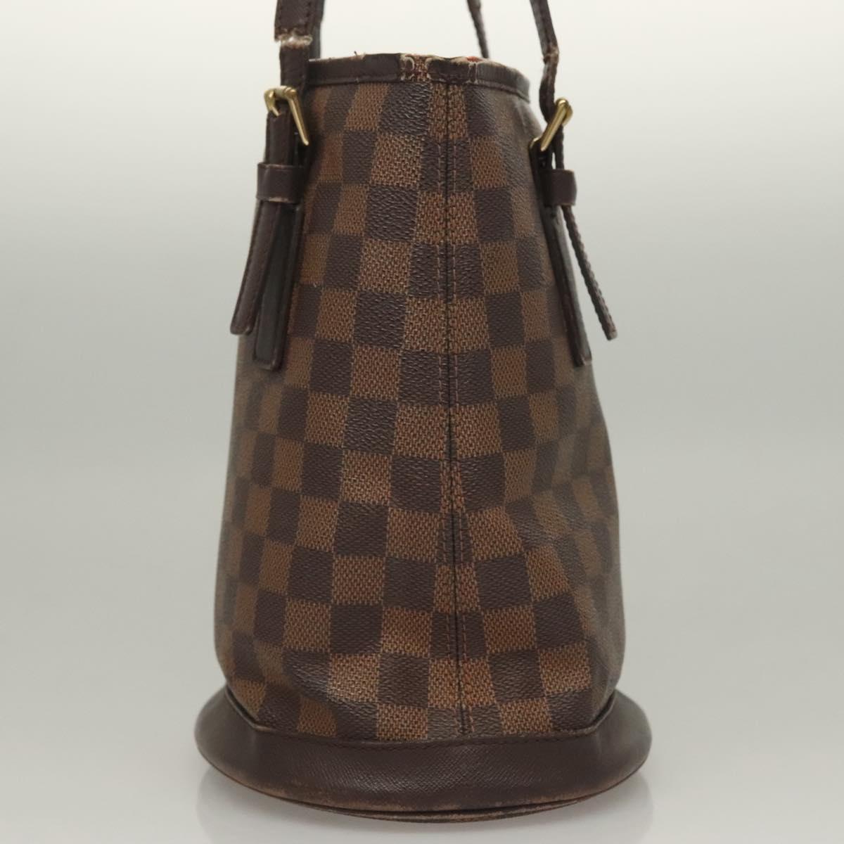 LOUIS VUITTON Damier Ebene Marais Shoulder Bag N42240 LV Auth 134398