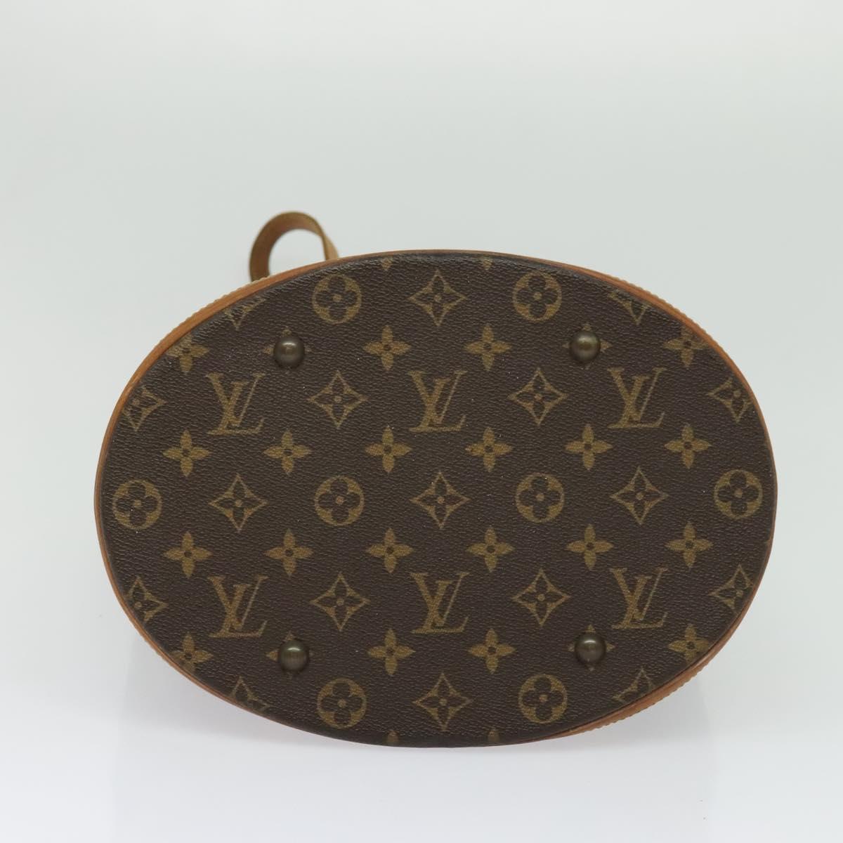 LOUIS VUITTON Monogram Bucket GM Shoulder Bag M42236 LV Auth 134411
