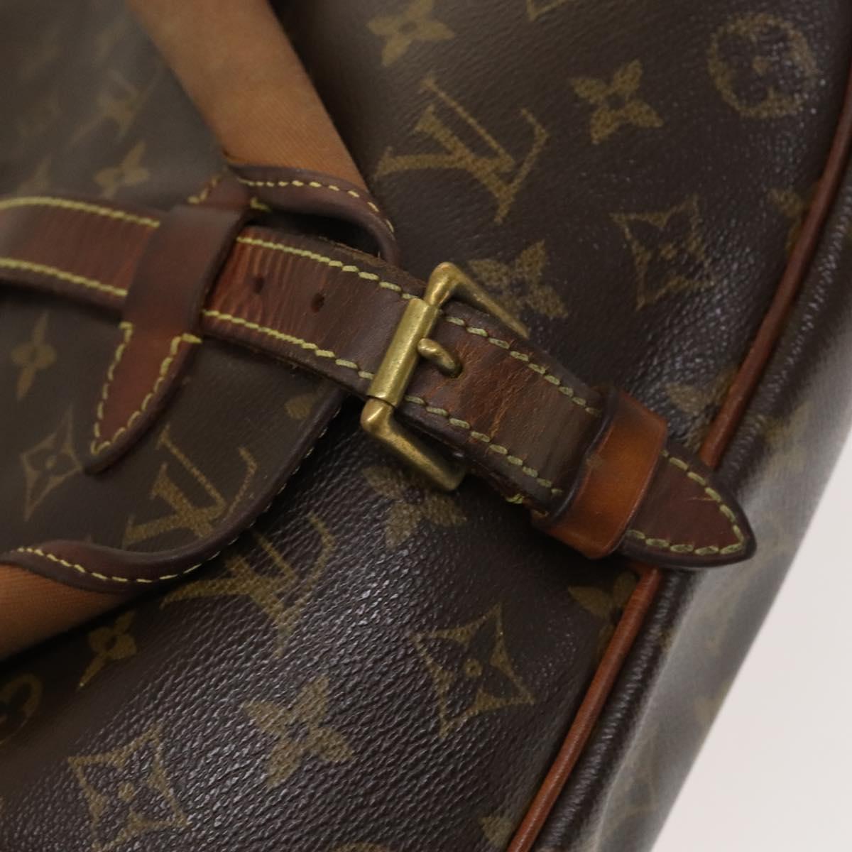LOUIS VUITTON Monogram Saumur 30 Shoulder Bag M42256 LV Auth 134413