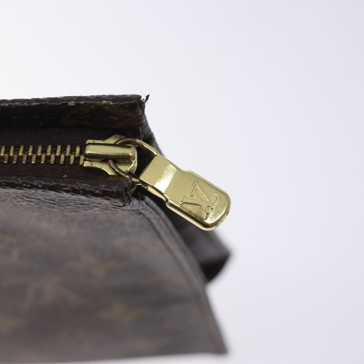 LOUIS VUITTON Monogram Poche Toilette 26 Pouch M47542 LV Auth 134418