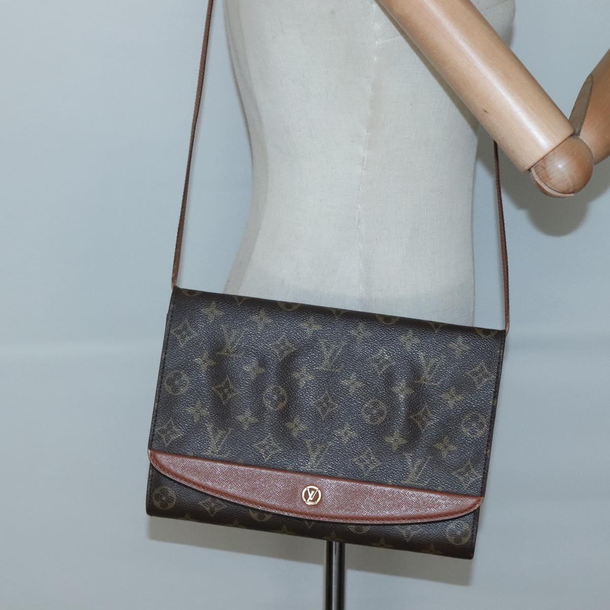 LOUIS VUITTON Monogram Bordeaux 27 Shoulder Bag M51797 LV Auth 134421