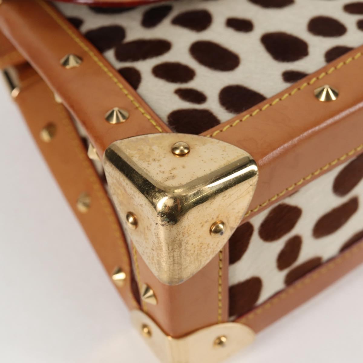 LOUIS VUITTON Monogram Multicolor Sac Dalmatian Bag Black M92825 LV Auth 134462V