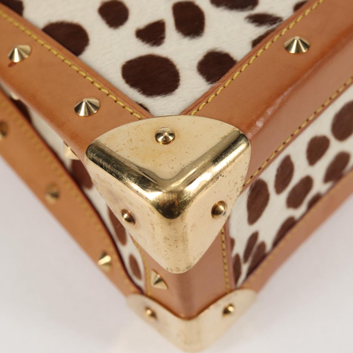 LOUIS VUITTON Monogram Multicolor Sac Dalmatian Bag Black M92825 LV Auth 134462V