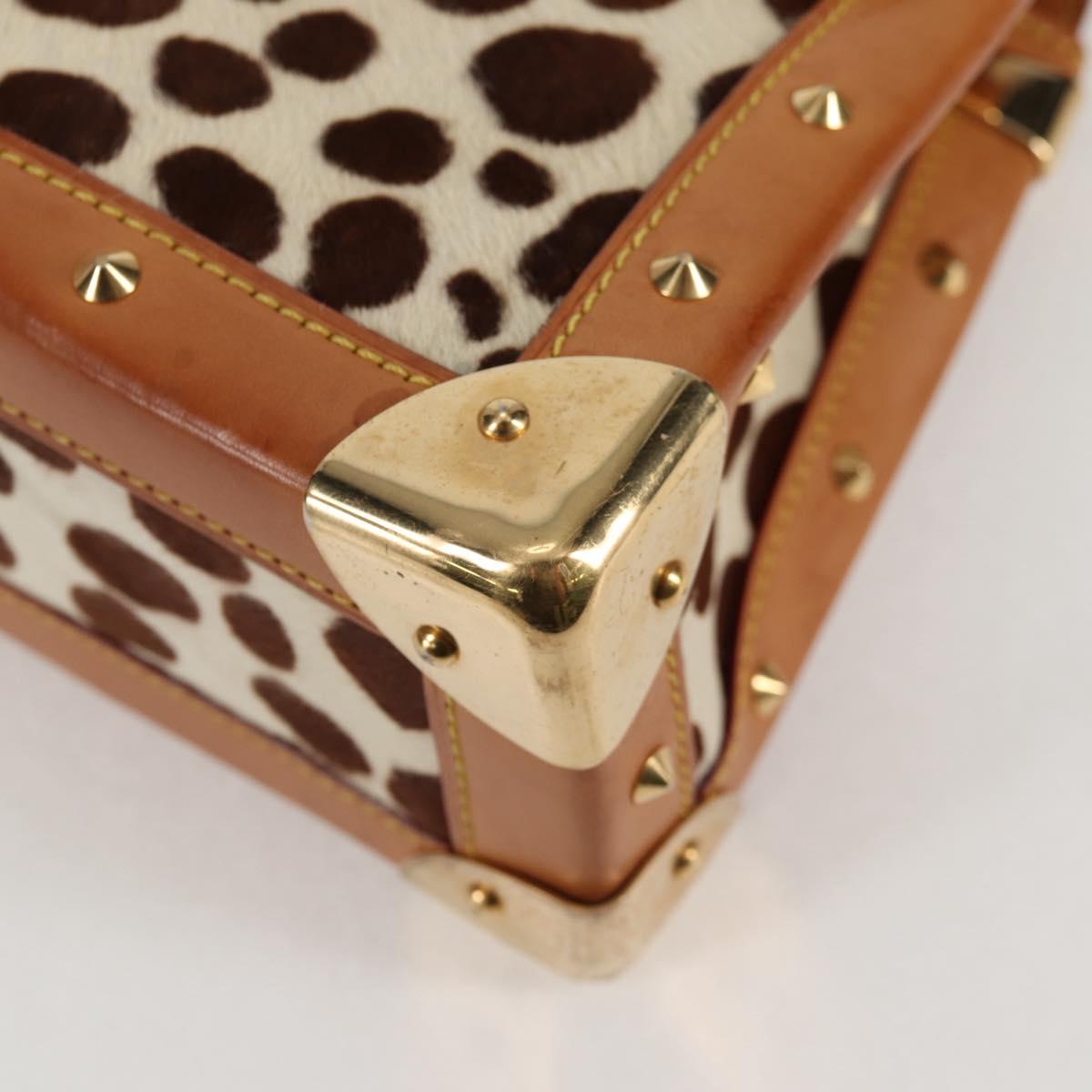 LOUIS VUITTON Monogram Multicolor Sac Dalmatian Bag Black M92825 LV Auth 134462V