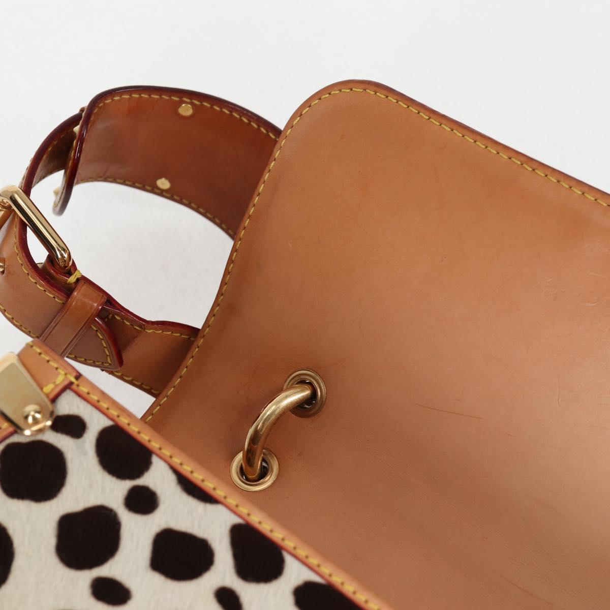LOUIS VUITTON Monogram Multicolor Sac Dalmatian Bag Black M92825 LV Auth 134462V