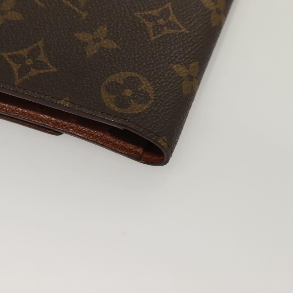 LOUIS VUITTON Monogram Portefeuille International Wallet M61217 Auth 134470