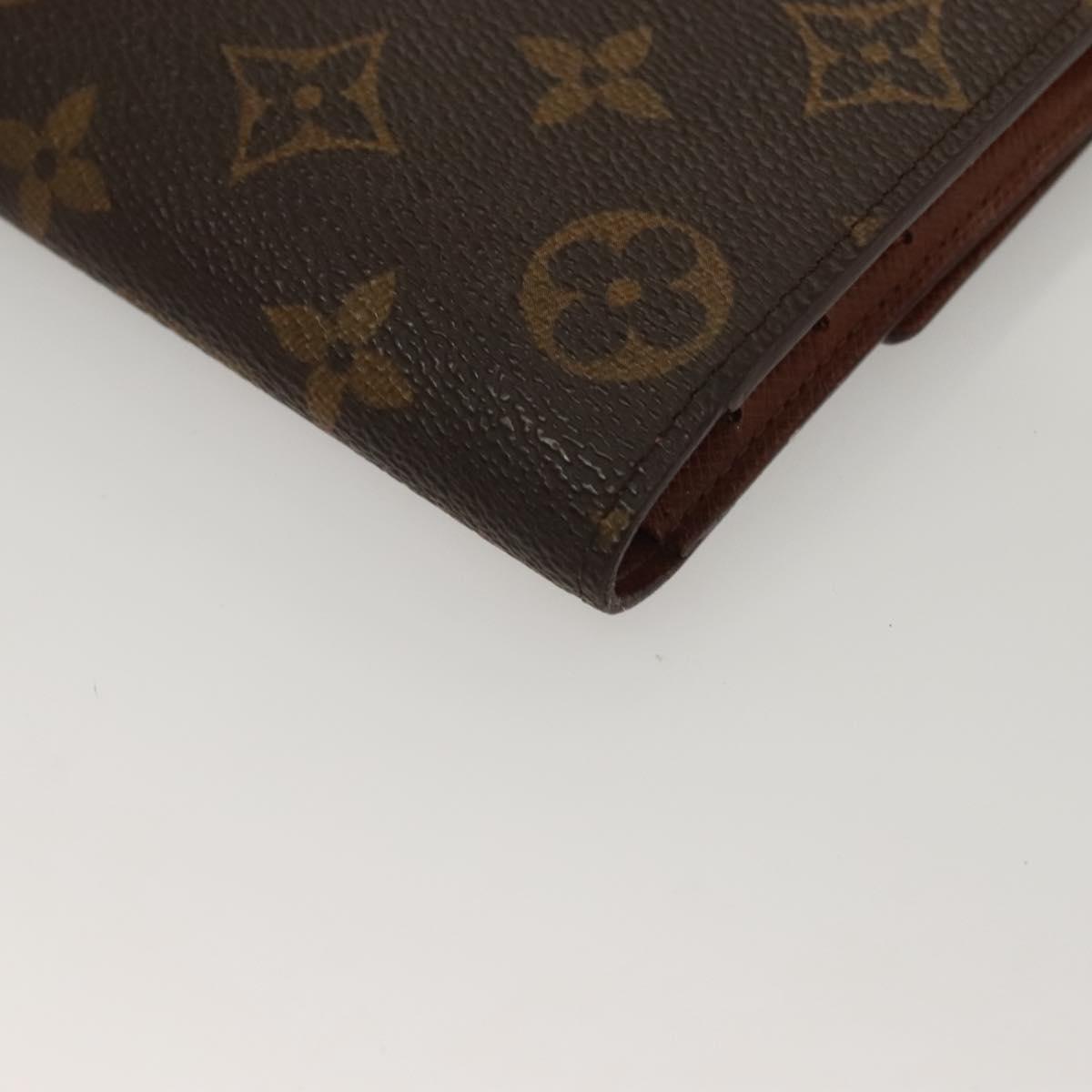 LOUIS VUITTON Monogram Portefeuille International Wallet M61217 Auth 134470