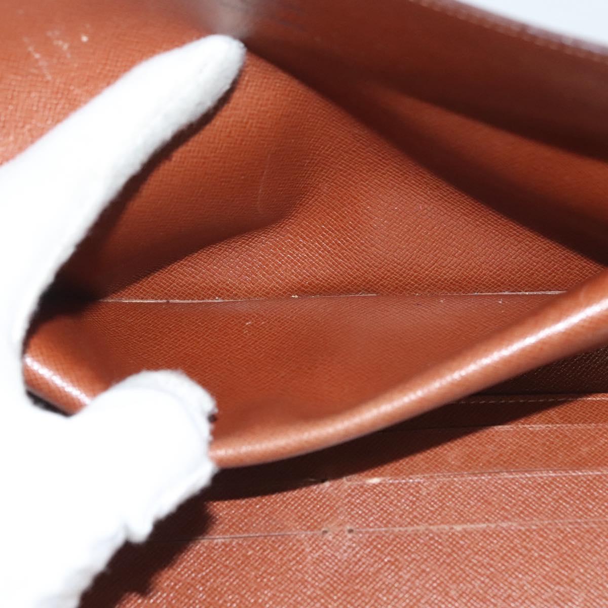 LOUIS VUITTON Monogram Portefeuille International Wallet M61217 Auth 134470