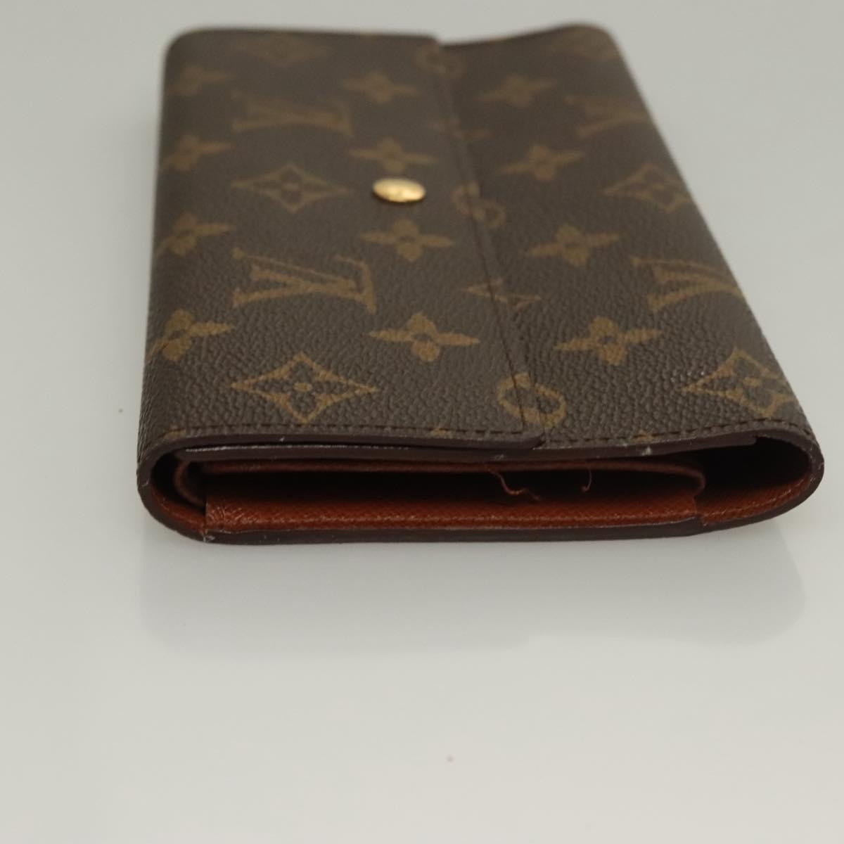 LOUIS VUITTON Monogram Portefeuille International Wallet M61217 Auth 134470