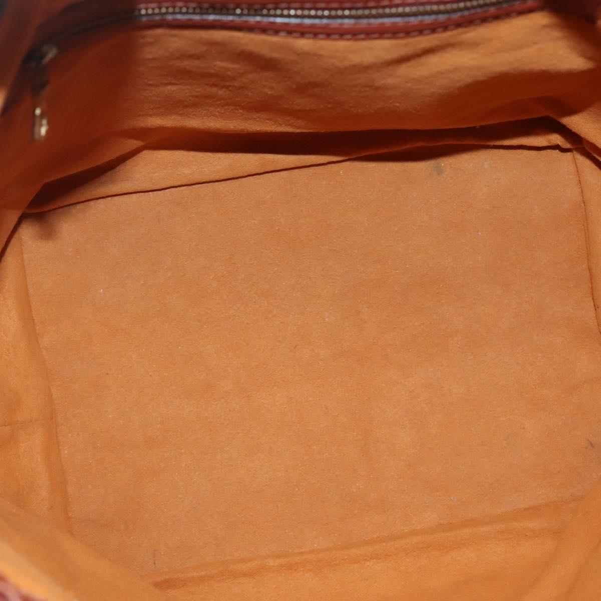 LOUIS VUITTON Epi Noe Shoulder Bag Zipangu Gold M44008 LV Auth 134474