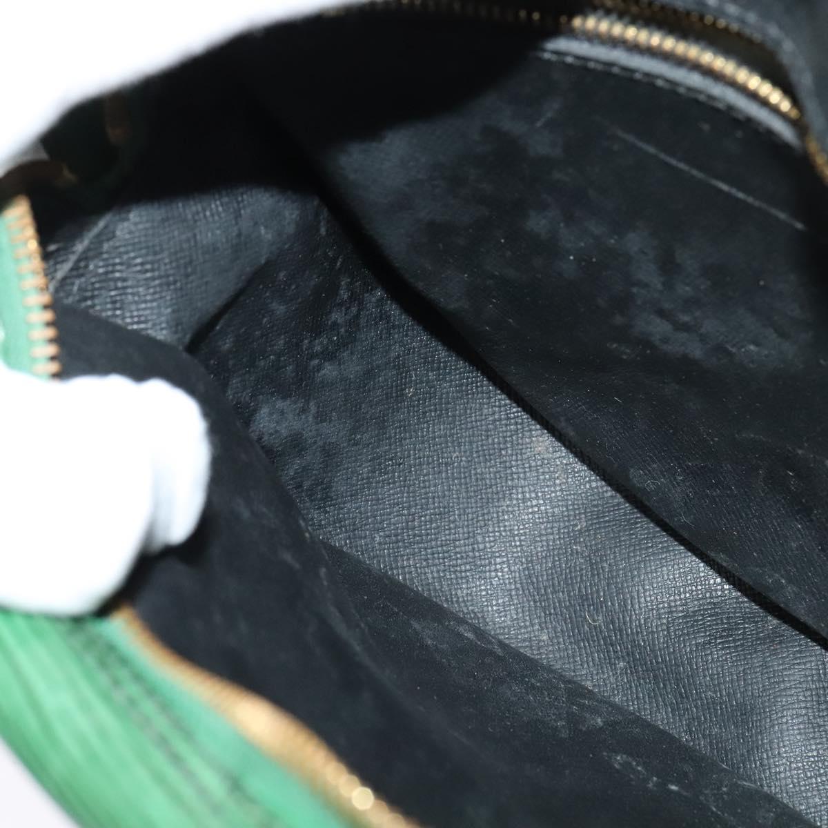 LOUIS VUITTON Epi Jeune Fille MM Shoulder Bag Green M52154 LV Auth 134501
