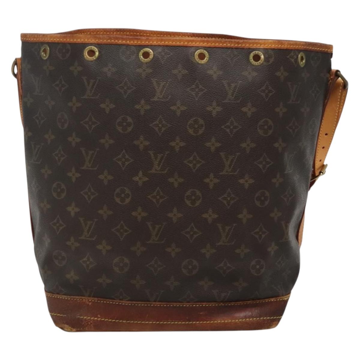 LOUIS VUITTON Monogram Noe Shoulder Bag M42224 LV Auth 134505