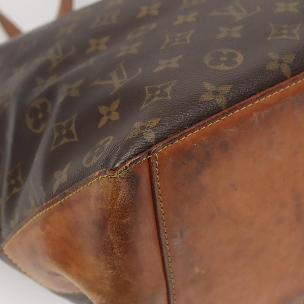 LOUIS VUITTON Monogram Cabas Alto Tote Bag M51152 LV Auth 134520