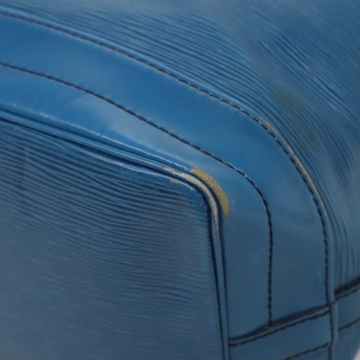 LOUIS VUITTON Epi Noe Shoulder Bag Toledo Blue M44005 LV Auth 134538