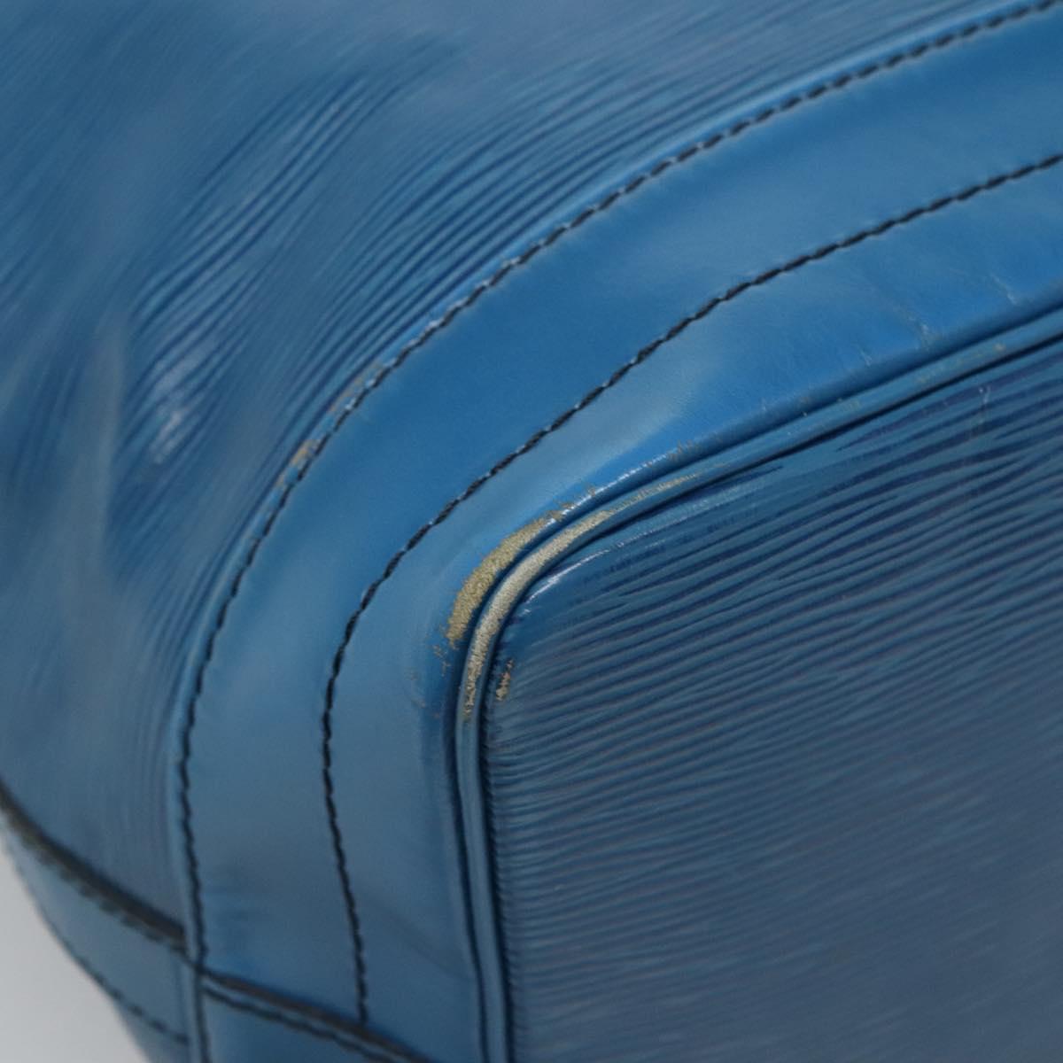 LOUIS VUITTON Epi Noe Shoulder Bag Toledo Blue M44005 LV Auth 134538