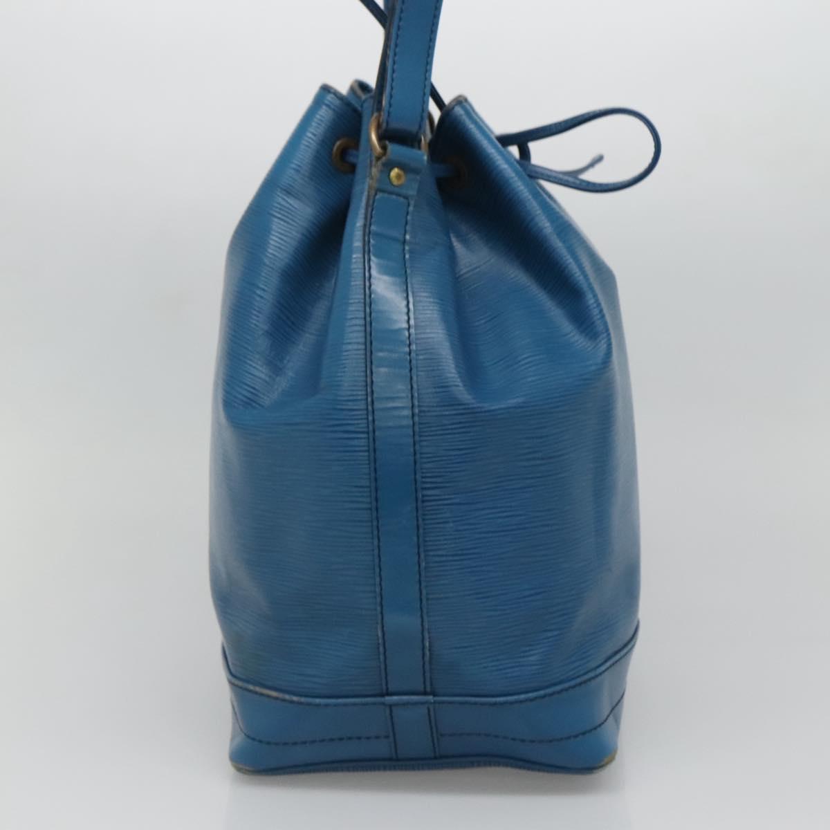 LOUIS VUITTON Epi Noe Shoulder Bag Toledo Blue M44005 LV Auth 134538
