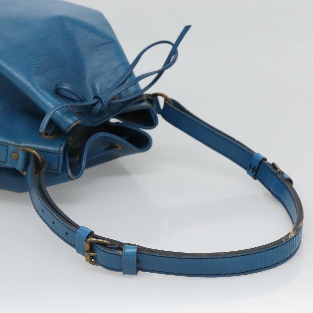 LOUIS VUITTON Epi Noe Shoulder Bag Toledo Blue M44005 LV Auth 134538