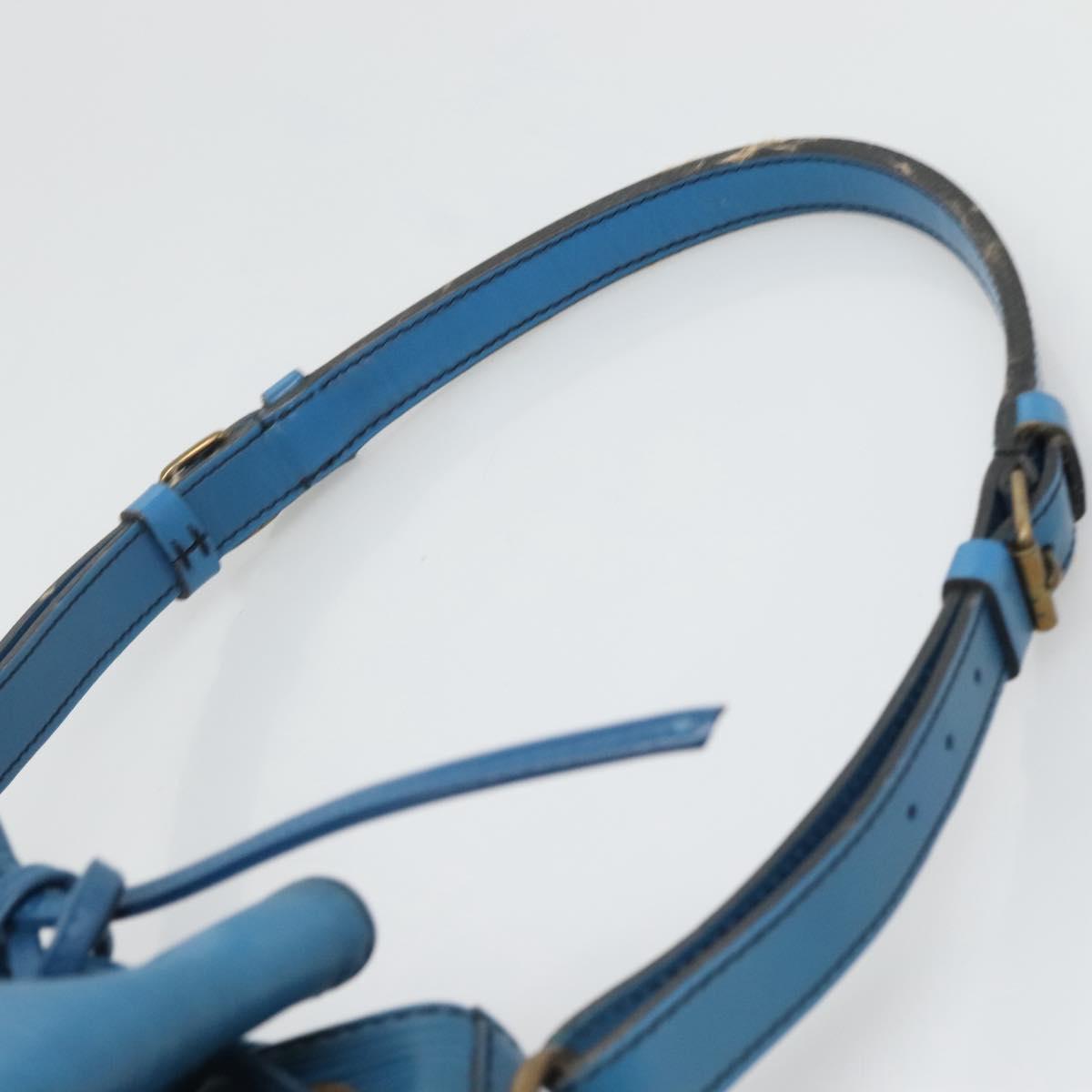 LOUIS VUITTON Epi Noe Shoulder Bag Toledo Blue M44005 LV Auth 134538