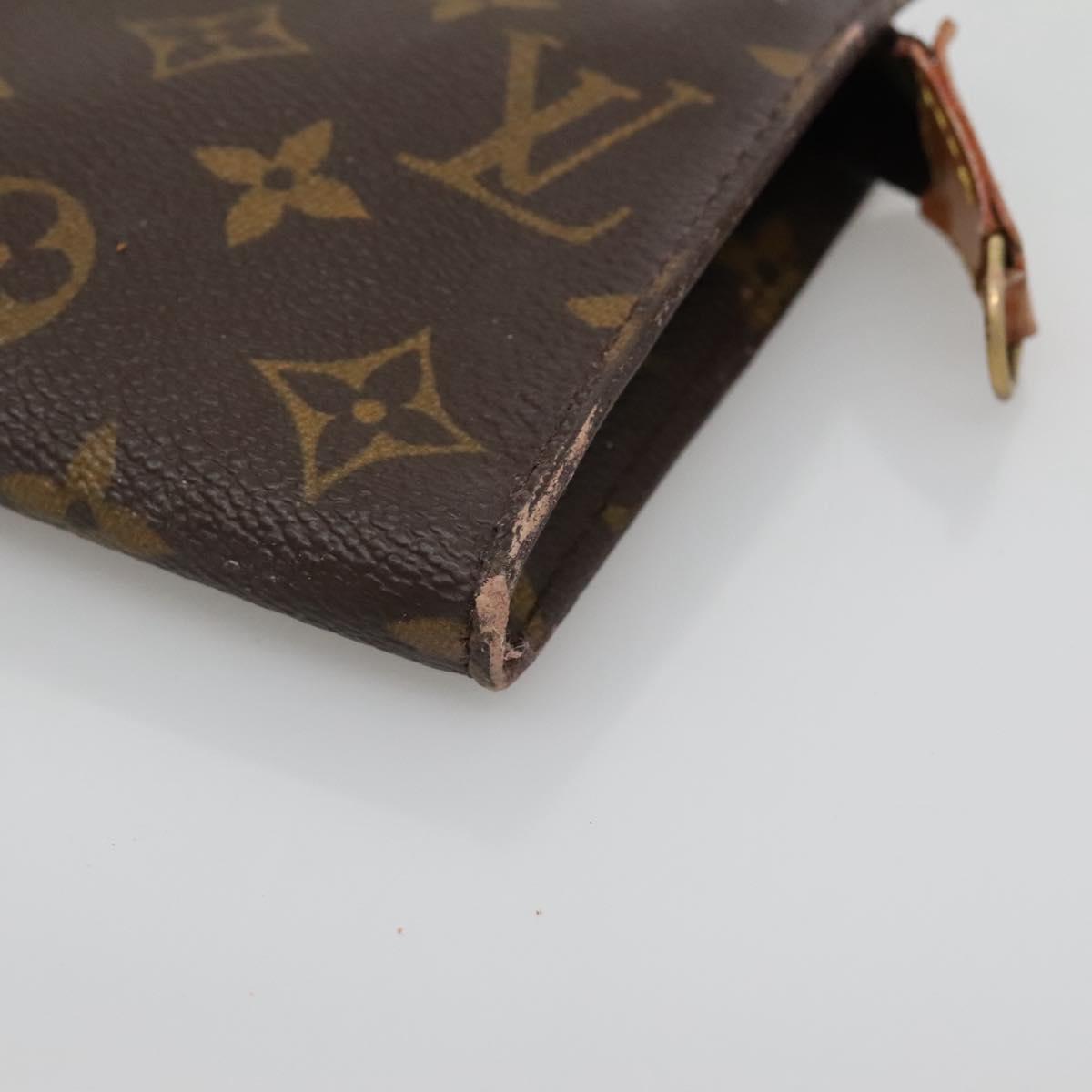 LOUIS VUITTON Monogram Bucket GM Accessory Pouch LV Auth 134564